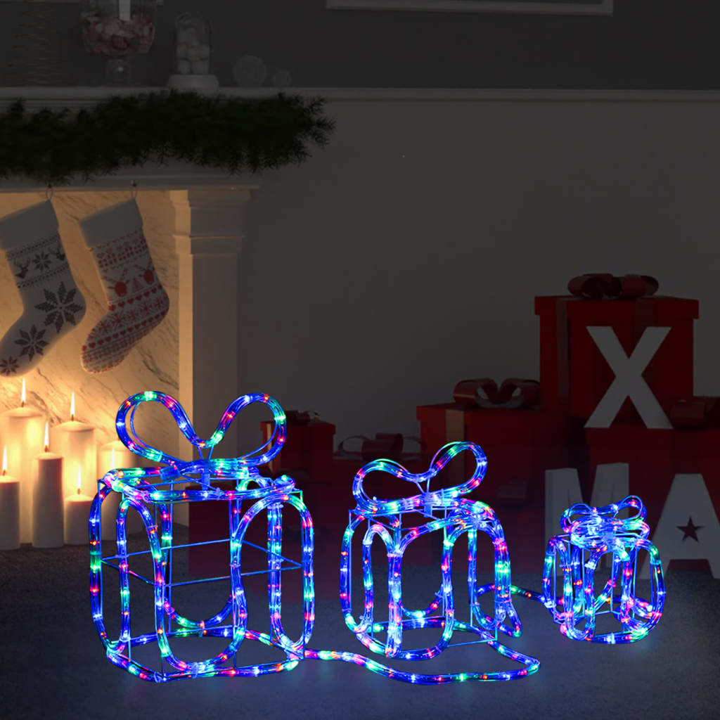Kerstverlichting cadeaudozen 180 LED's binnen en buiten is nu te koop bij PeponiXL, paradijselijk wonen!