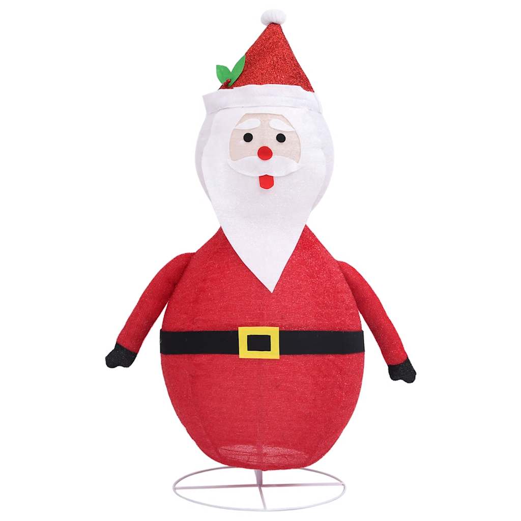 Kerstman decoratief LED 90 cm luxe stof is nu te koop bij PeponiXL, paradijselijk wonen!