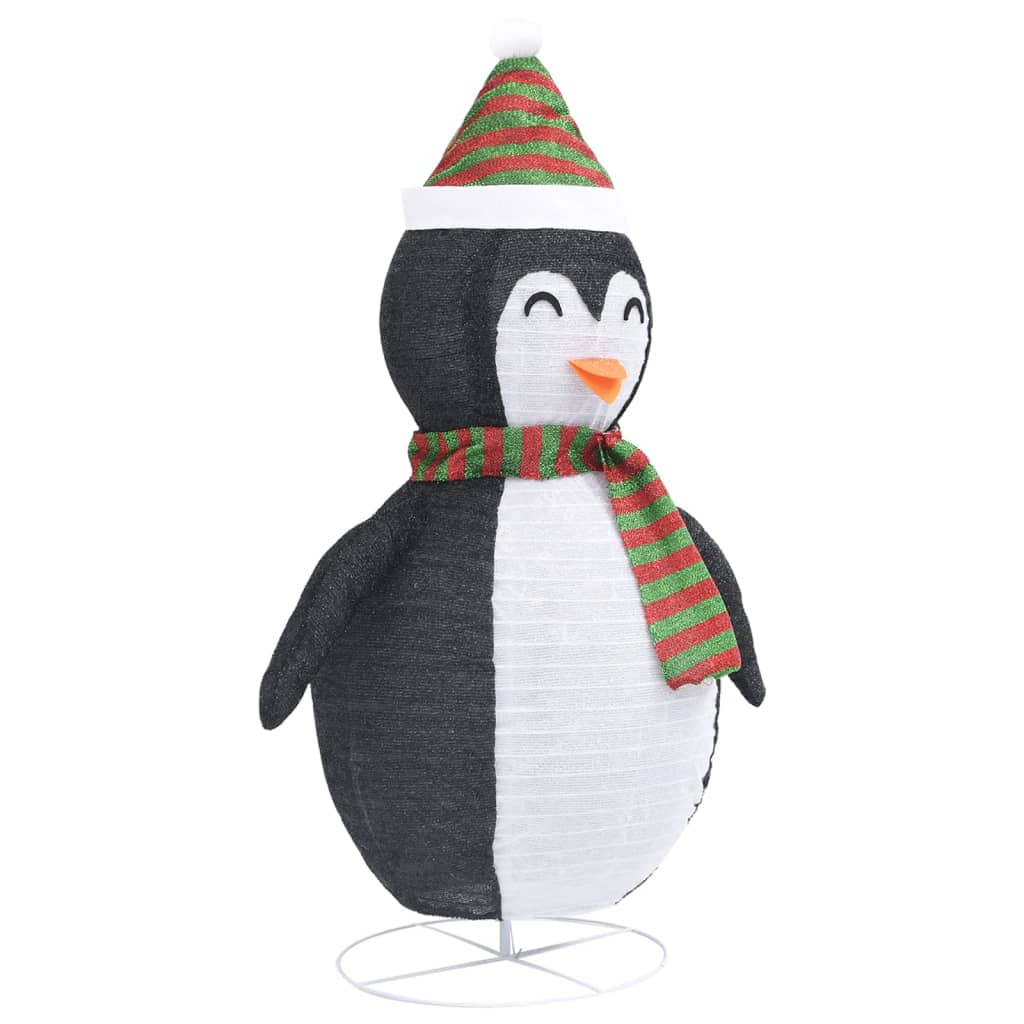 Kerstpinguïn decoratief LED 60 cm luxe stof is nu te koop bij PeponiXL, paradijselijk wonen!
