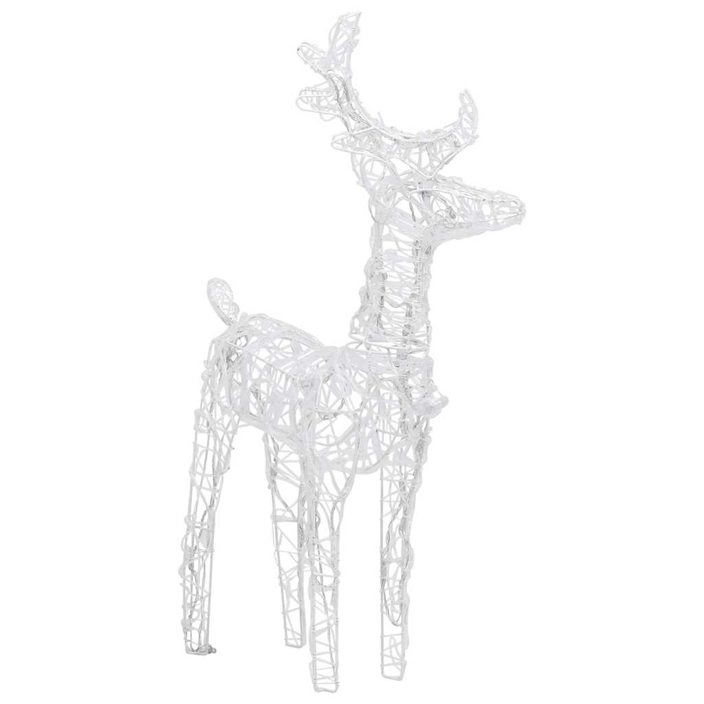 Kerstversiering rendieren en slee 160 LED's 130 cm acryl is nu te koop bij PeponiXL, paradijselijk wonen!