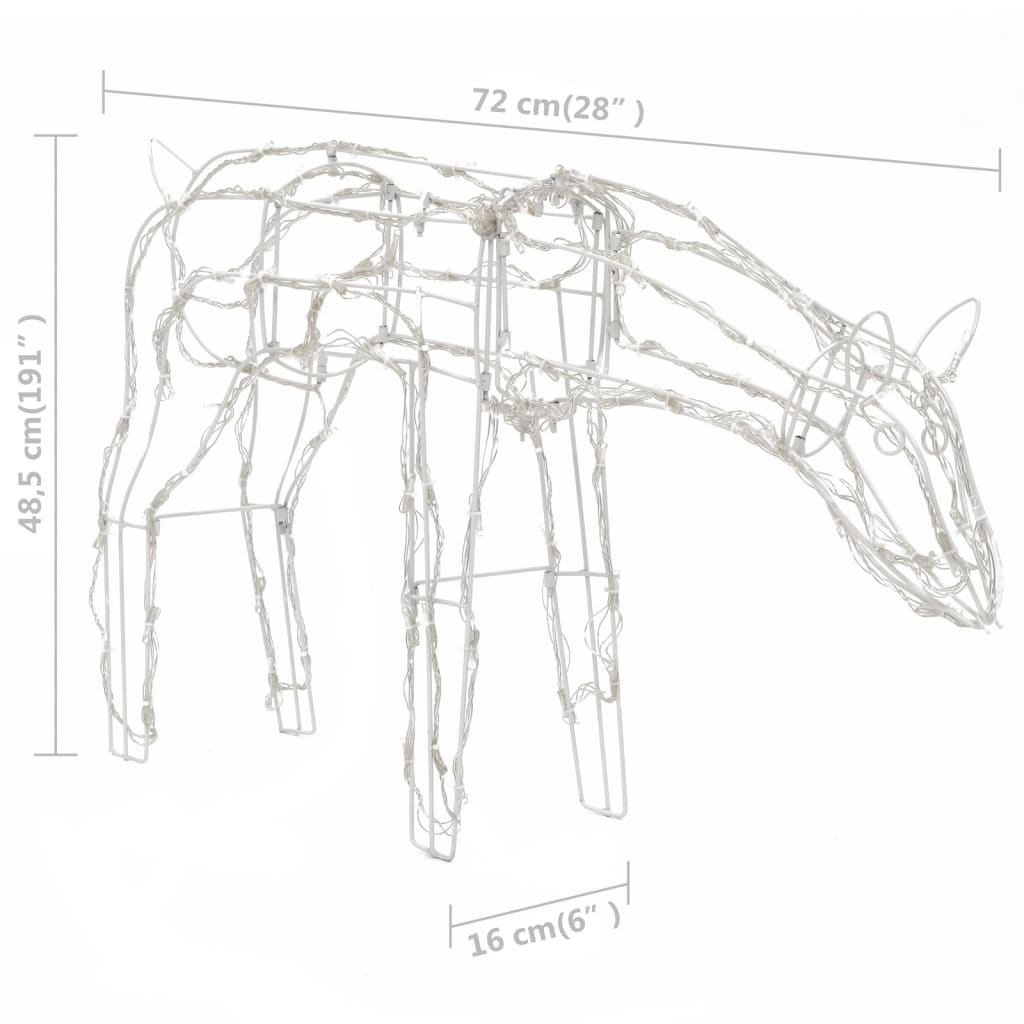 3-delige Kerstverlichting rendieren 229 LED's is nu te koop bij PeponiXL, paradijselijk wonen!