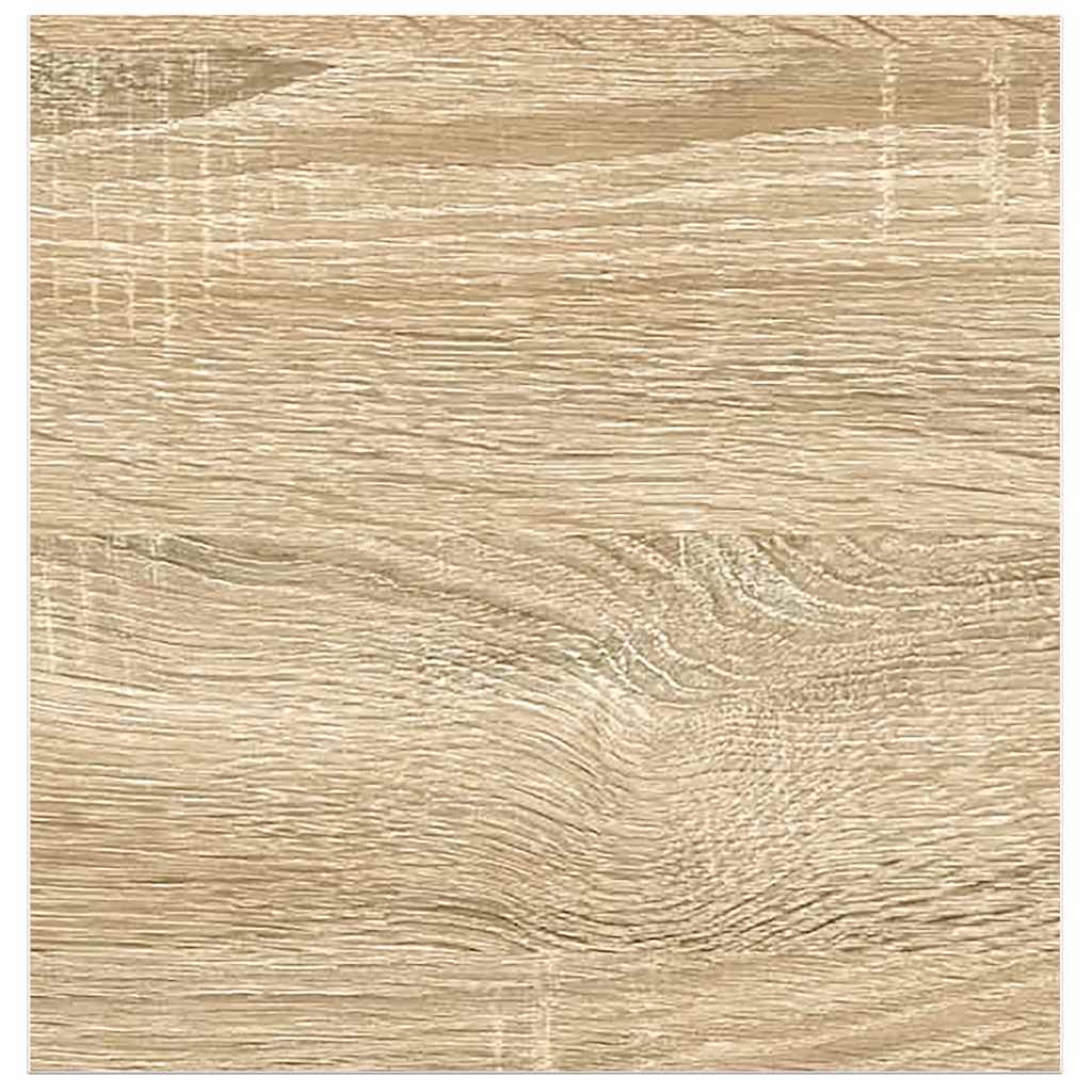 Wandschappen zwevend 2 st 23x23,5x3,8 cm MDF eikenkleurig wit is nu te koop bij PeponiXL, paradijselijk wonen!