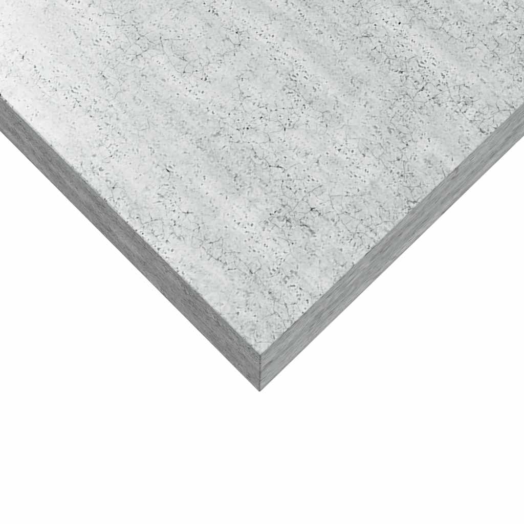 Wandschap zwevend 60x23,5x3,8 cm MDF betongrijs is nu te koop bij PeponiXL, paradijselijk wonen!
