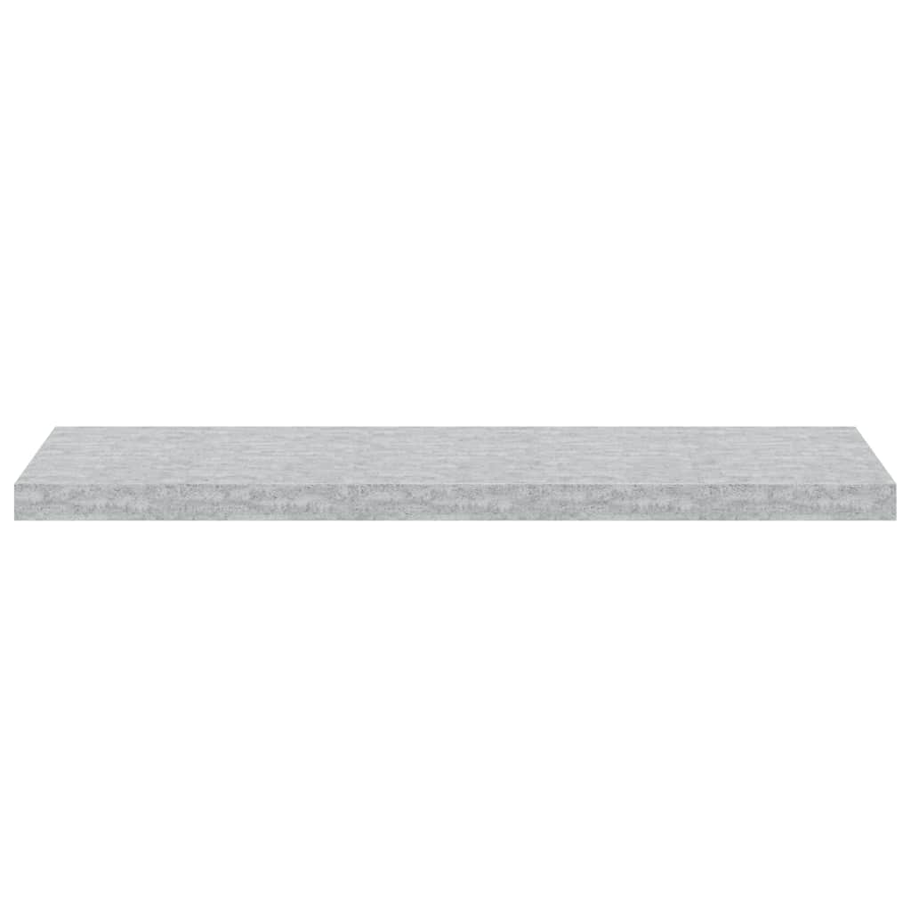 Wandschappen zwevend 4 st 90x23,5x3,8 cm MDF betongrijs is nu te koop bij PeponiXL, paradijselijk wonen!