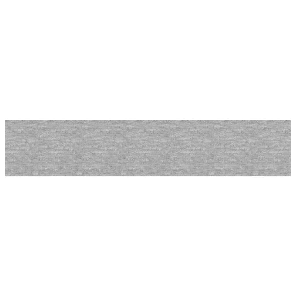 Wandschappen zwevend 2 st 120x23,5x3,8 cm MDF betongrijs is nu te koop bij PeponiXL, paradijselijk wonen!