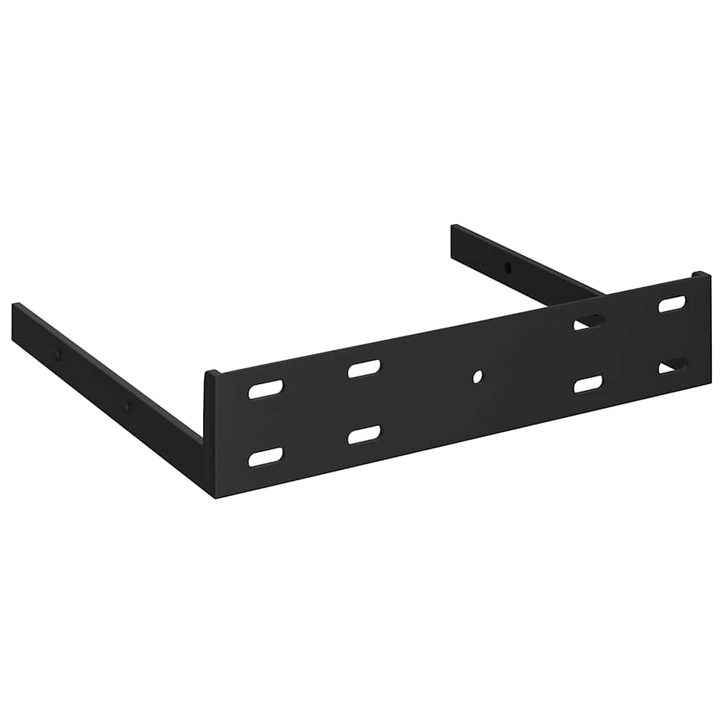 Hoekwandschappen 4 st 35x35x3,8 cm MDF betongrijs is nu te koop bij PeponiXL, paradijselijk wonen!