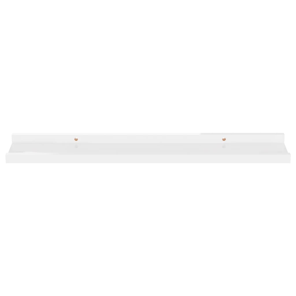 Wandschappen 4 st 60x9x3 cm hoogglans wit is nu te koop bij PeponiXL, paradijselijk wonen!