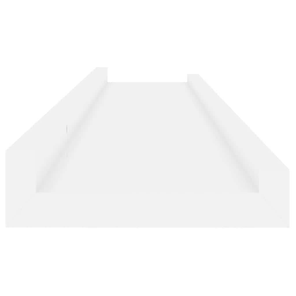 Wandschappen 4 st 80x9x3 cm hoogglans wit is nu te koop bij PeponiXL, paradijselijk wonen!