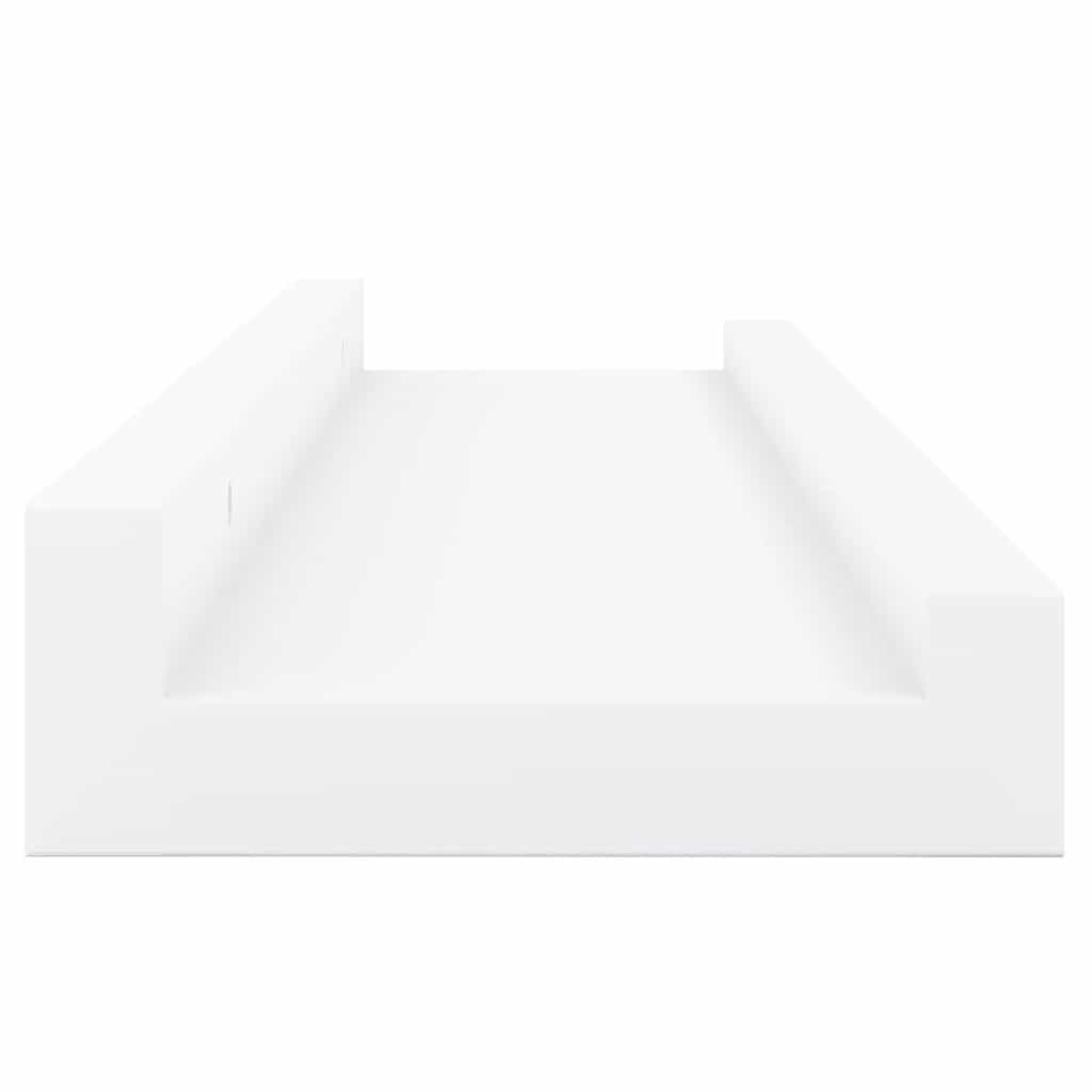 Wandschappen 4 st 40x9x3 cm wit is nu te koop bij PeponiXL, paradijselijk wonen!