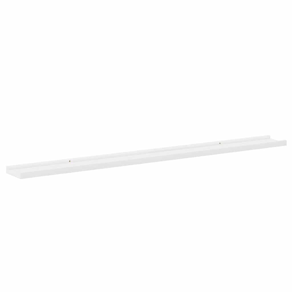 Wandschappen 4 st 115x9x3 cm wit is nu te koop bij PeponiXL, paradijselijk wonen!