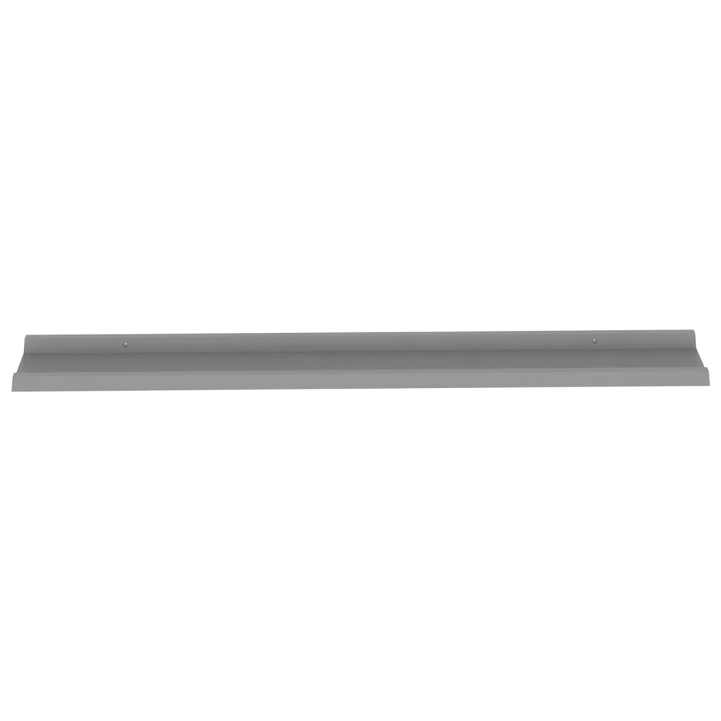 Wandschappen 2 st 115x9x3 cm grijs is nu te koop bij PeponiXL, paradijselijk wonen!