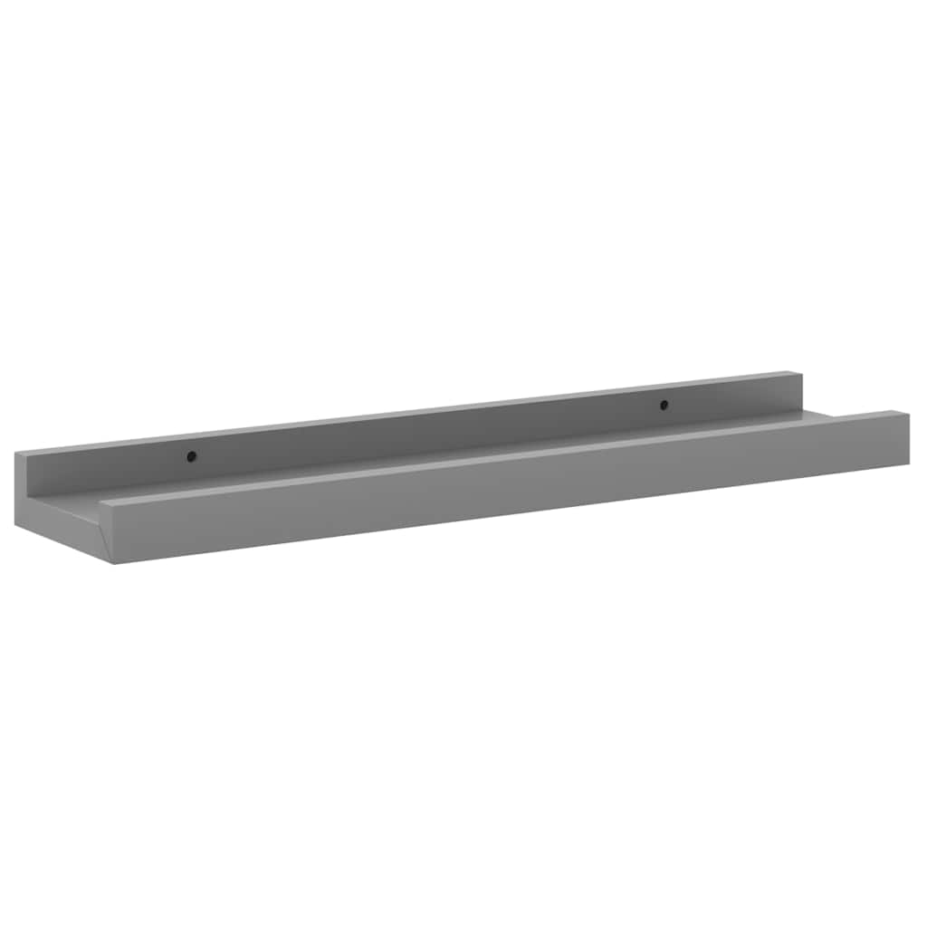 Wandschappen 4 st 40x9x3 cm grijs is nu te koop bij PeponiXL, paradijselijk wonen!