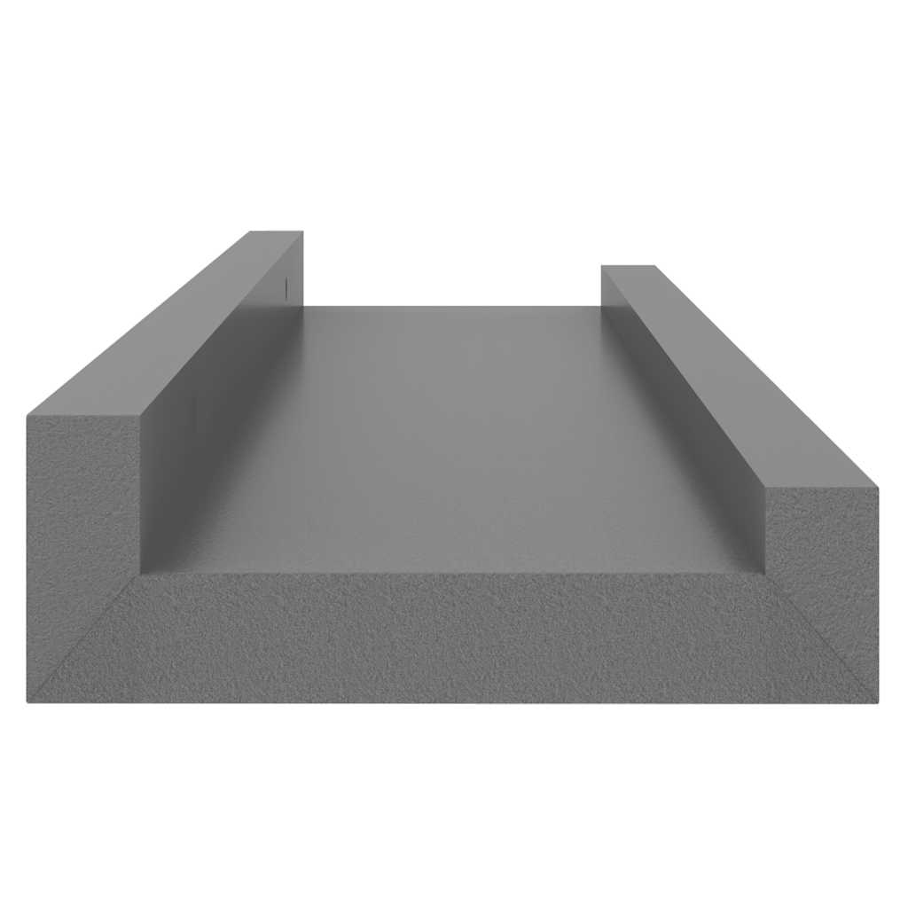 Wandschappen 4 st 40x9x3 cm grijs is nu te koop bij PeponiXL, paradijselijk wonen!