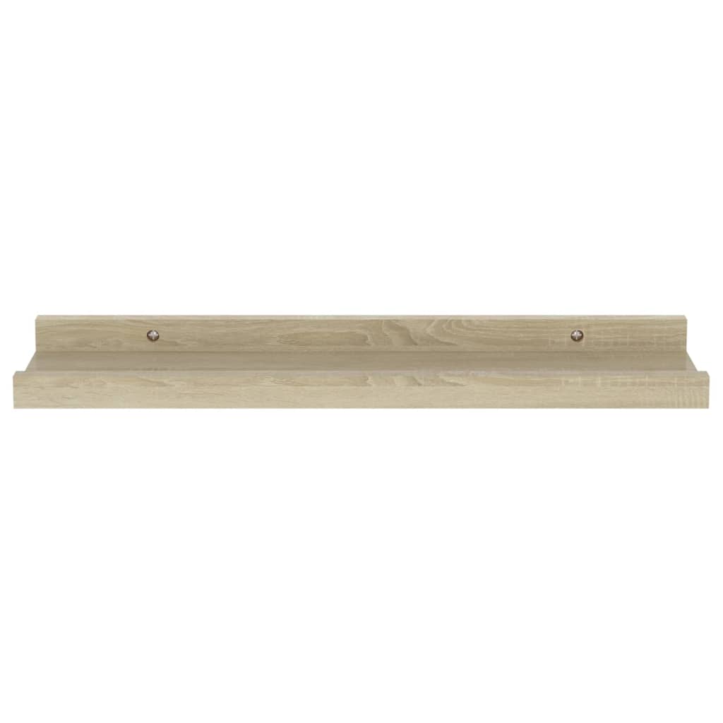 Wandplanken 2 st Sonoma eiken 40x9x3 cm is nu te koop bij PeponiXL, paradijselijk wonen!
