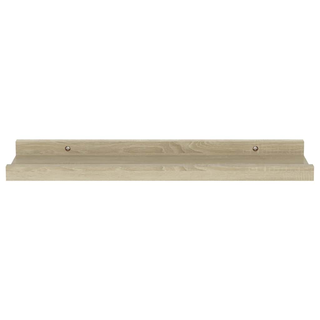 Wandplanken 2 st Sonoma eiken 40x9x3 cm is nu te koop bij PeponiXL, paradijselijk wonen!