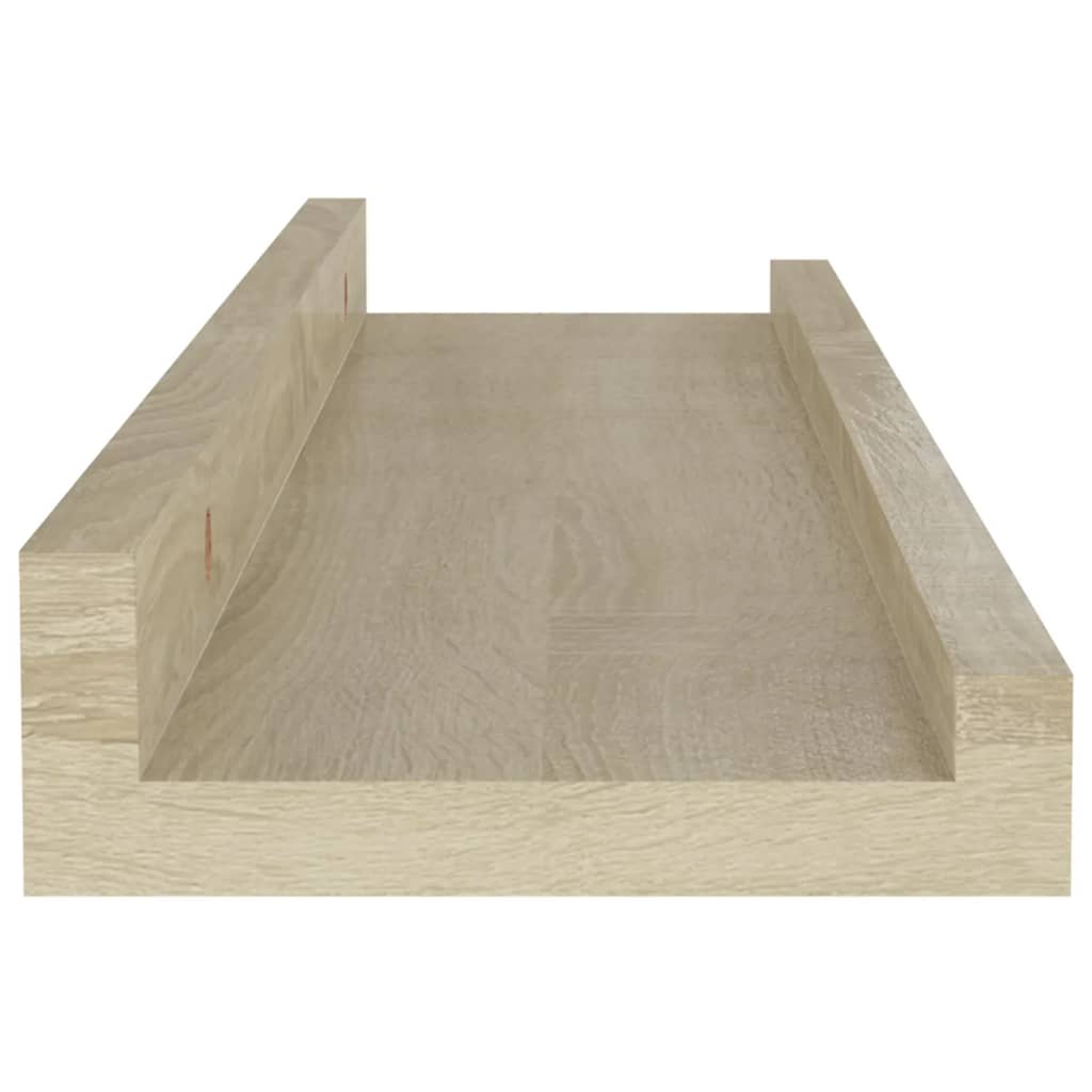 Wandplanken 2 st Sonoma eiken 40x9x3 cm is nu te koop bij PeponiXL, paradijselijk wonen!
