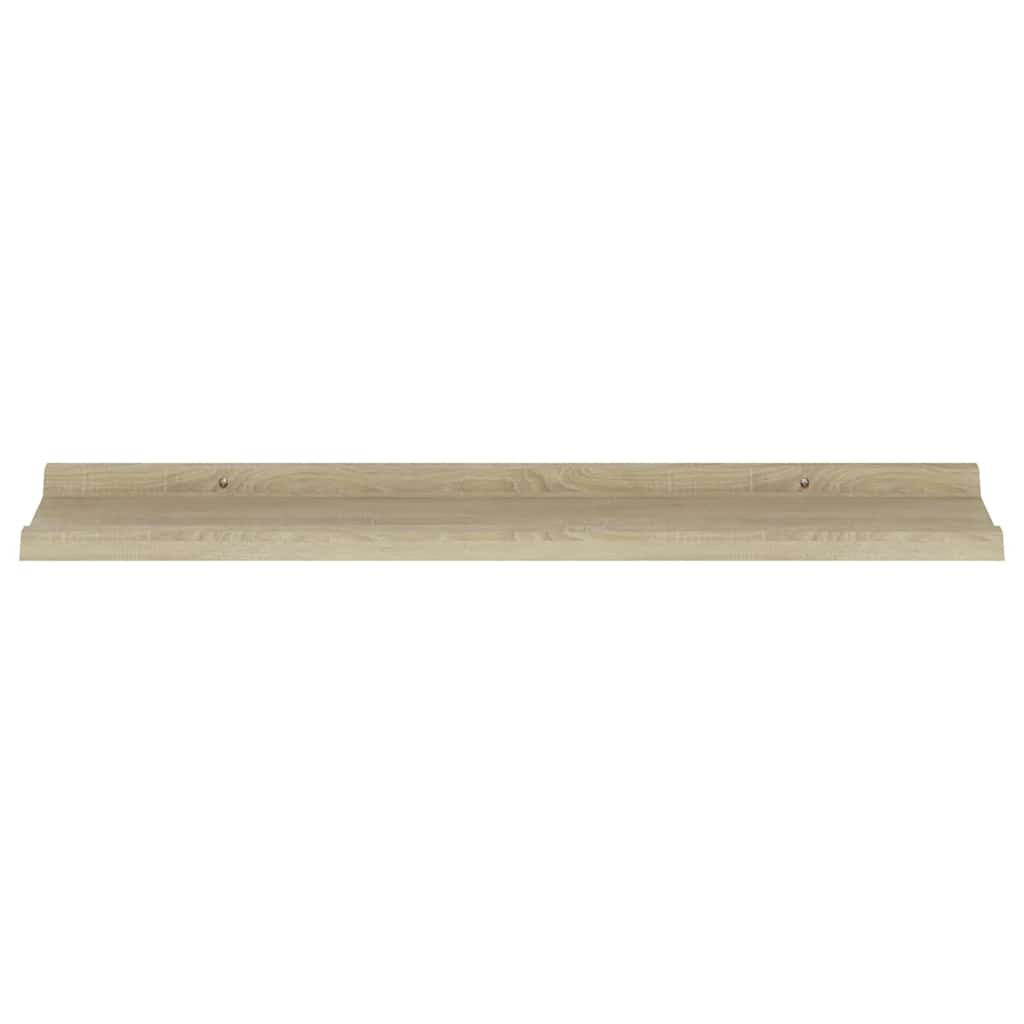 Wandplanken 2 st Sonoma eiken 80x9x3 cm is nu te koop bij PeponiXL, paradijselijk wonen!