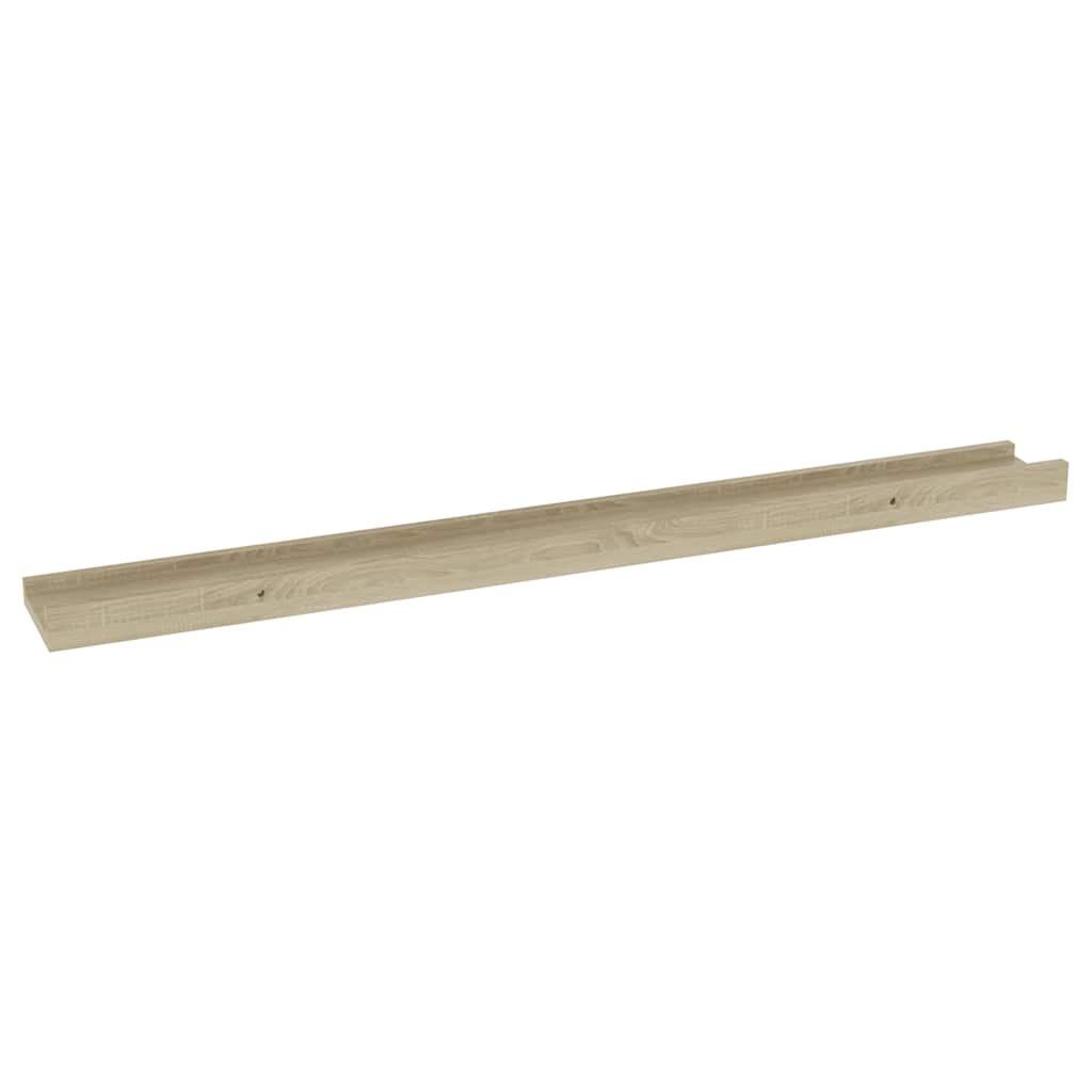 Wandschappen 4 st 80x9x3 cm sonoma eikenkleurig is nu te koop bij PeponiXL, paradijselijk wonen!