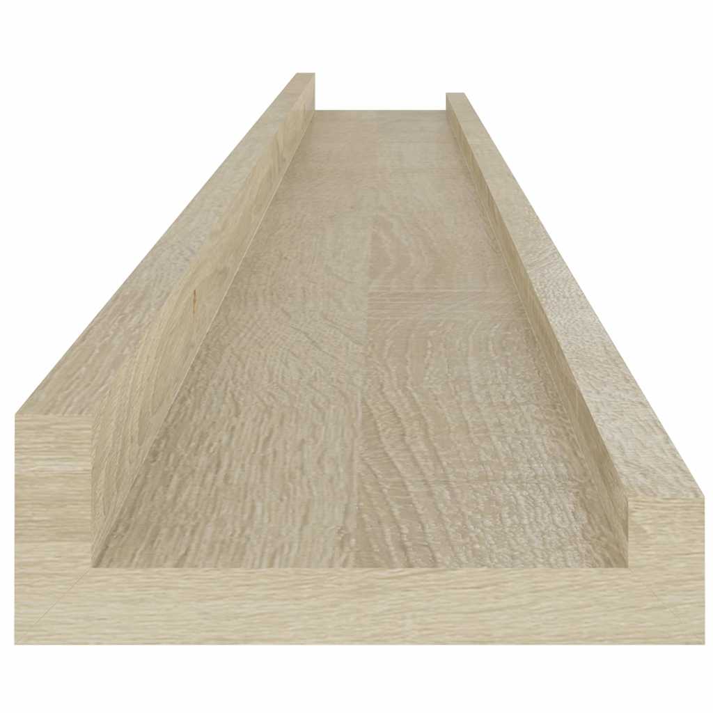 Wandschappen 4 st 100x9x3 cm sonoma eikenkleurig is nu te koop bij PeponiXL, paradijselijk wonen!