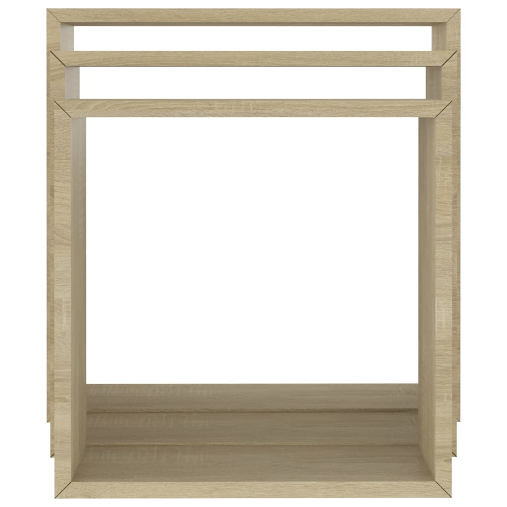 Wandschappen kubus 3 st sonoma eikenkleurig is nu te koop bij PeponiXL, paradijselijk wonen!