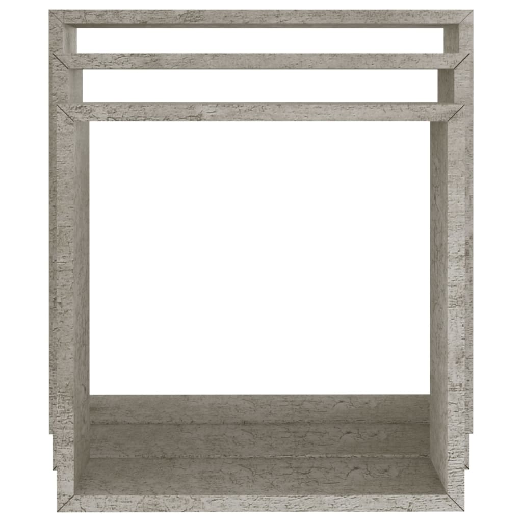 Wandschappen kubus 3 st betongrijs is nu te koop bij PeponiXL, paradijselijk wonen!