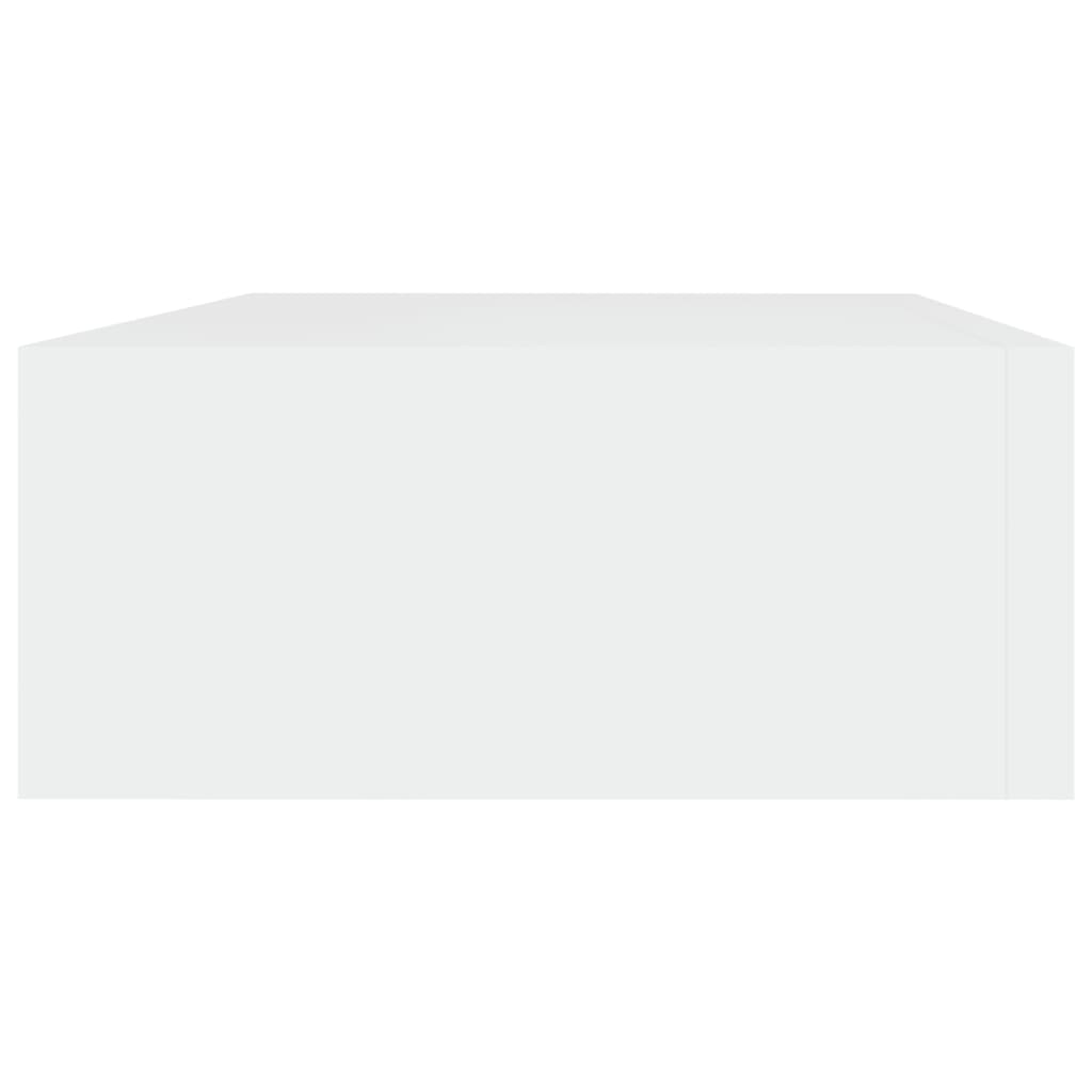 Wandschap met lade 40x23,5x10 cm MDF wit is nu te koop bij PeponiXL, paradijselijk wonen!