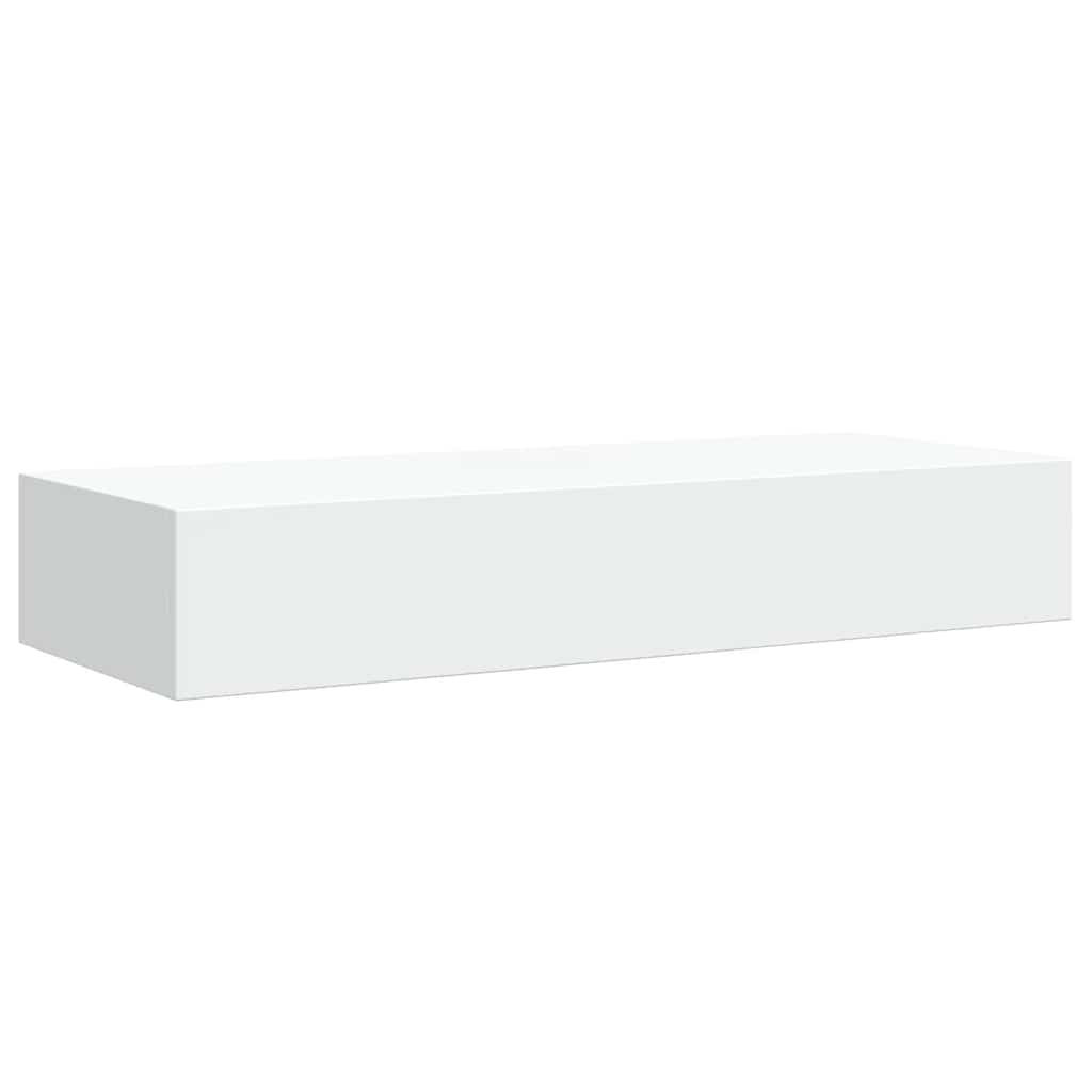 Wandschap met lade 60x23,5x10 cm MDF wit is nu te koop bij PeponiXL, paradijselijk wonen!