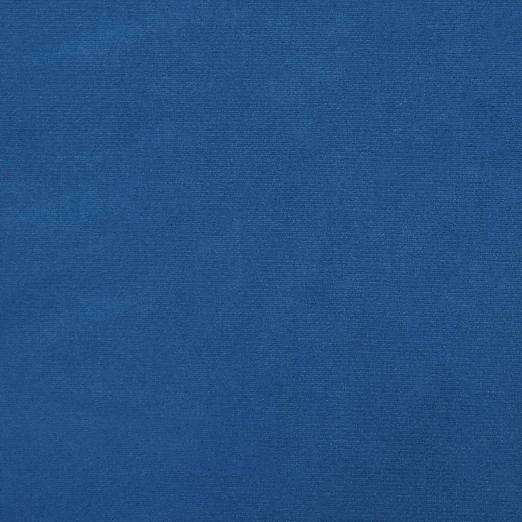 Schommelstoel fluweel blauw is nu te koop bij PeponiXL, paradijselijk wonen!
