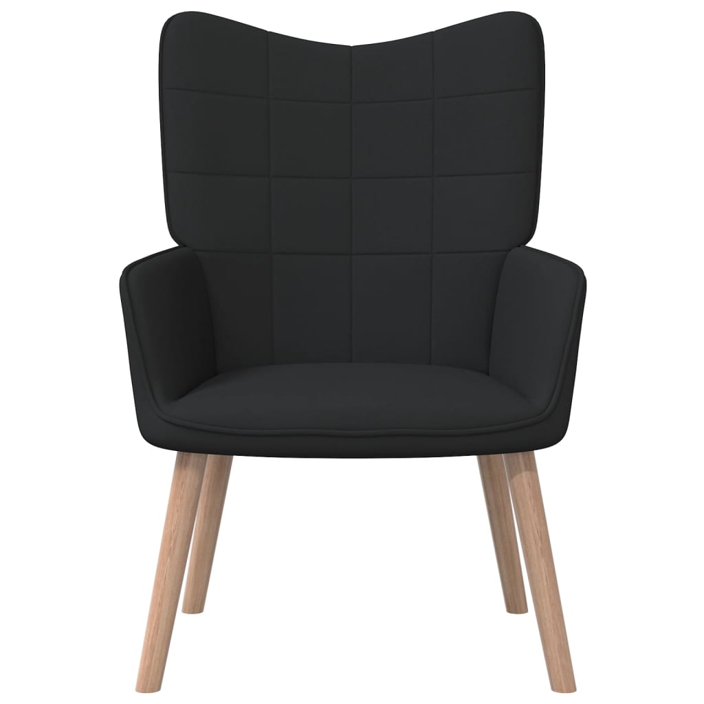 Relaxstoel stof zwart is nu te koop bij PeponiXL, paradijselijk wonen!