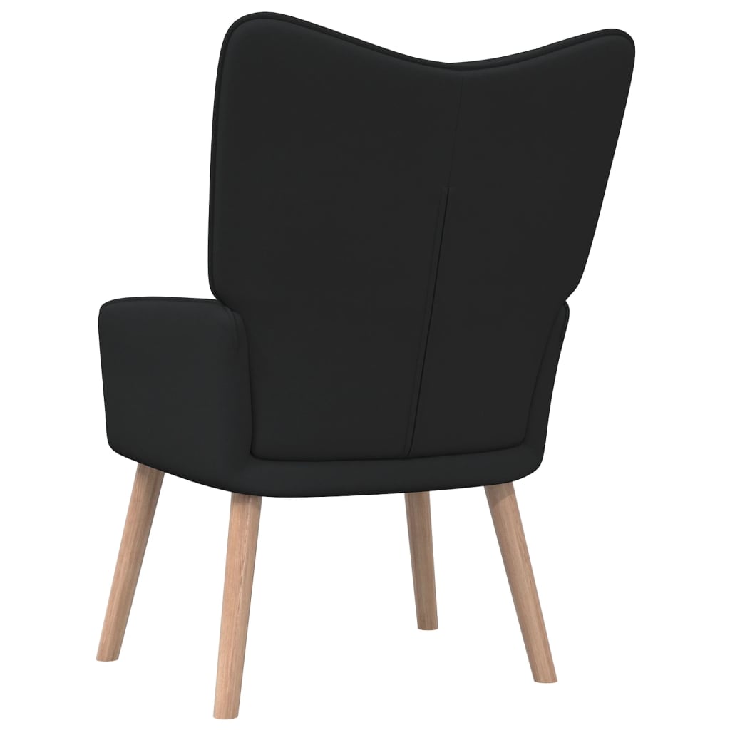 Relaxstoel stof zwart is nu te koop bij PeponiXL, paradijselijk wonen!