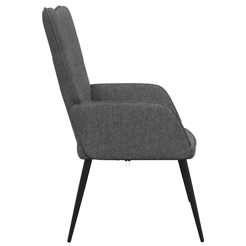 Relaxstoel stof donkergrijs is nu te koop bij PeponiXL, paradijselijk wonen!
