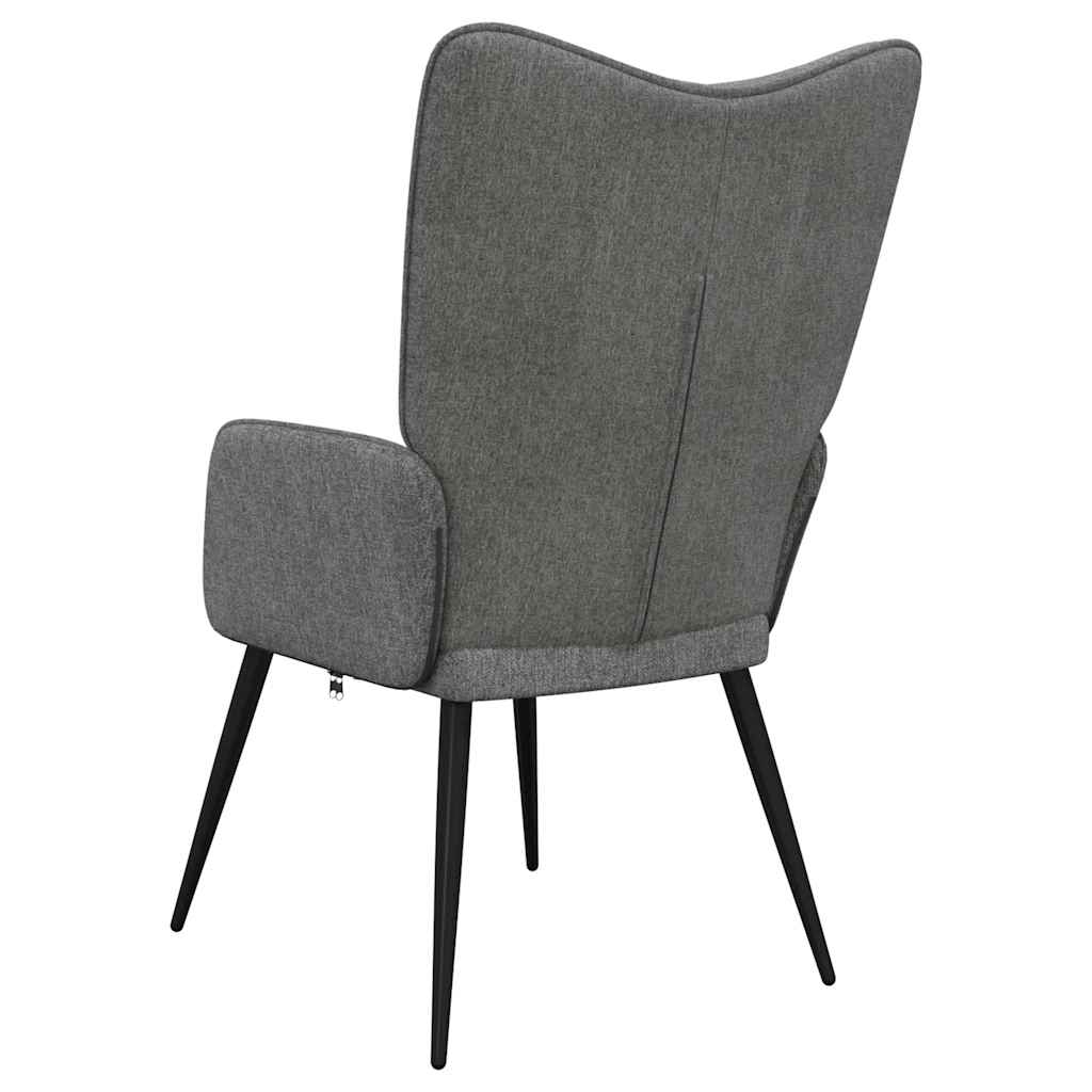 Relaxstoel stof donkergrijs is nu te koop bij PeponiXL, paradijselijk wonen!