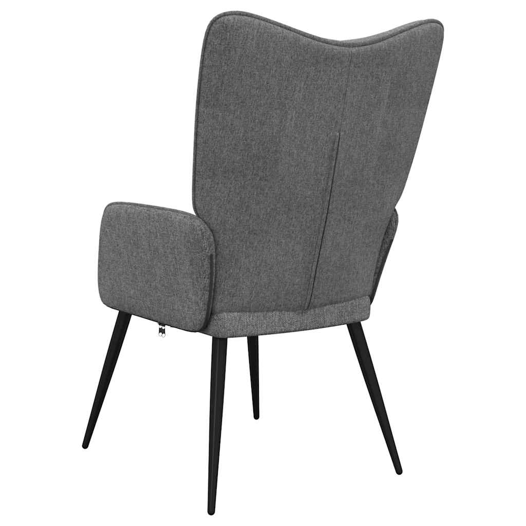 Relaxstoel stof donkergrijs is nu te koop bij PeponiXL, paradijselijk wonen!