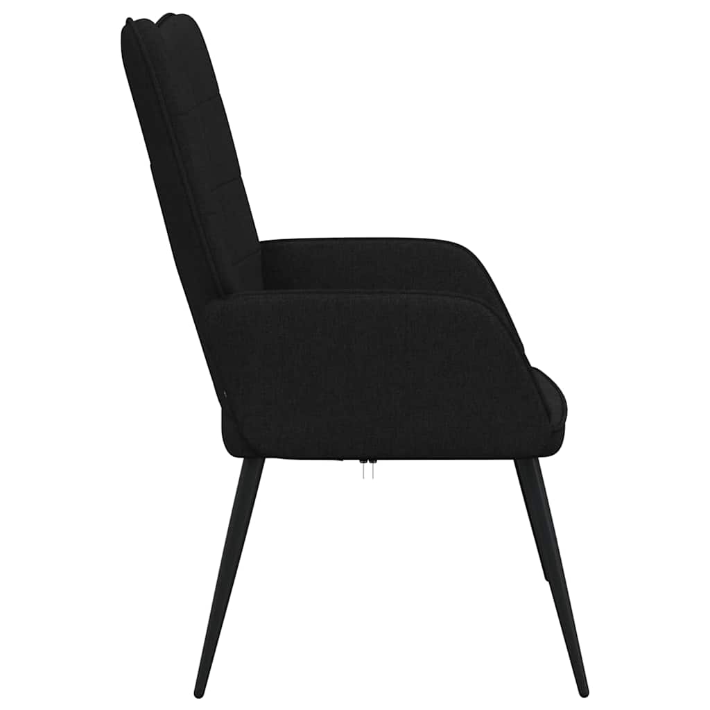 Relaxstoel stof zwart is nu te koop bij PeponiXL, paradijselijk wonen!