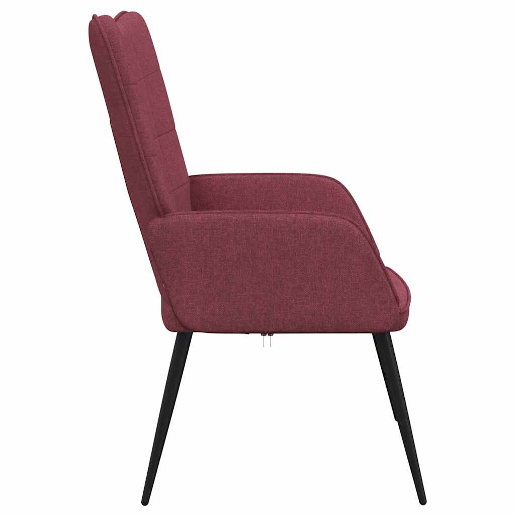 Relaxstoel stof wijnrood is nu te koop bij PeponiXL, paradijselijk wonen!