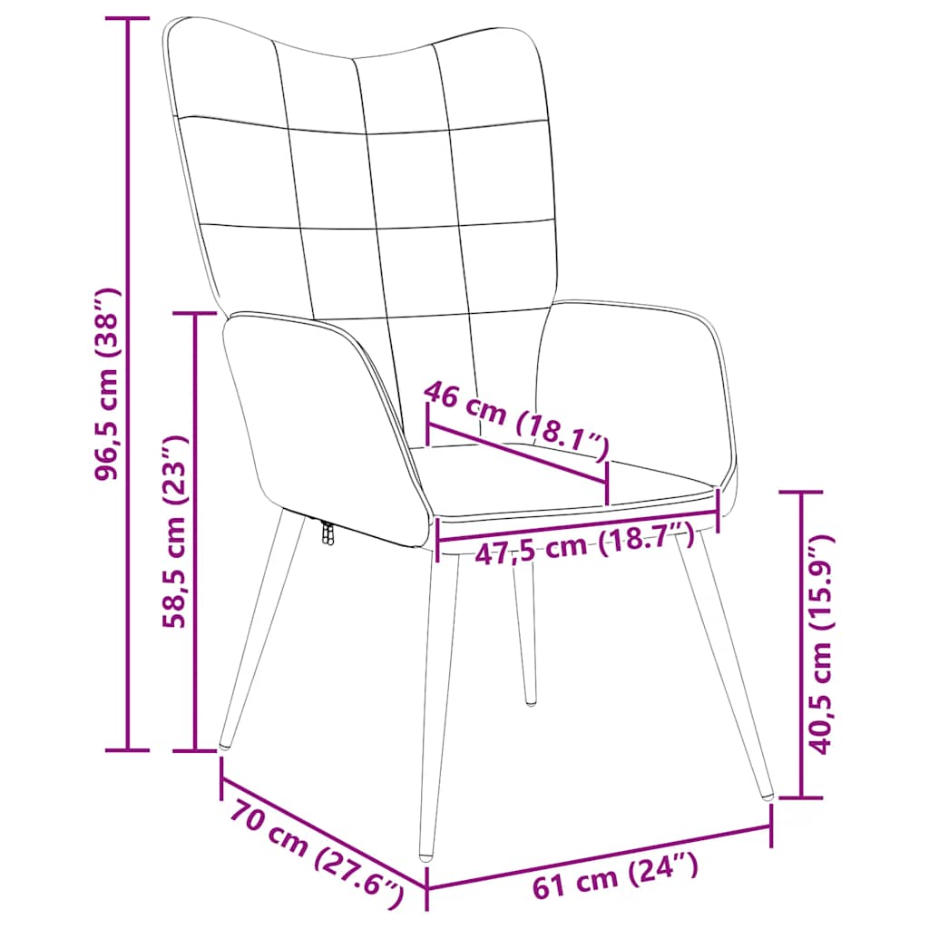 Relaxstoel stof taupe is nu te koop bij PeponiXL, paradijselijk wonen!