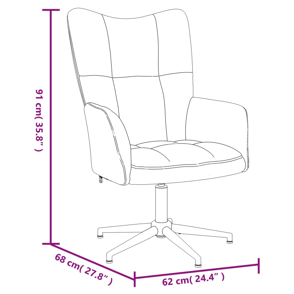 Relaxstoel fluweel zwart is nu te koop bij PeponiXL, paradijselijk wonen!