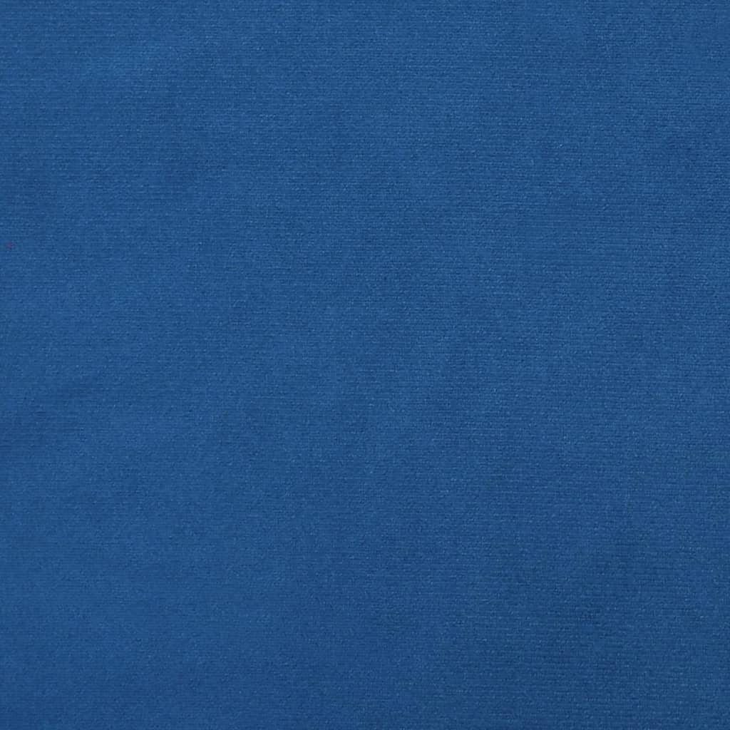 Relaxstoel fluweel blauw is nu te koop bij PeponiXL, paradijselijk wonen!