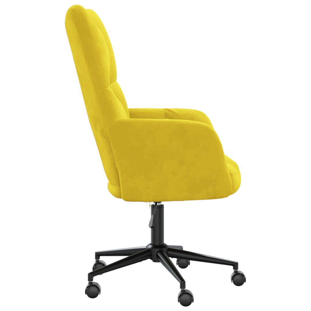 Relaxstoel fluweel mosterdgeel is nu te koop bij PeponiXL, paradijselijk wonen!