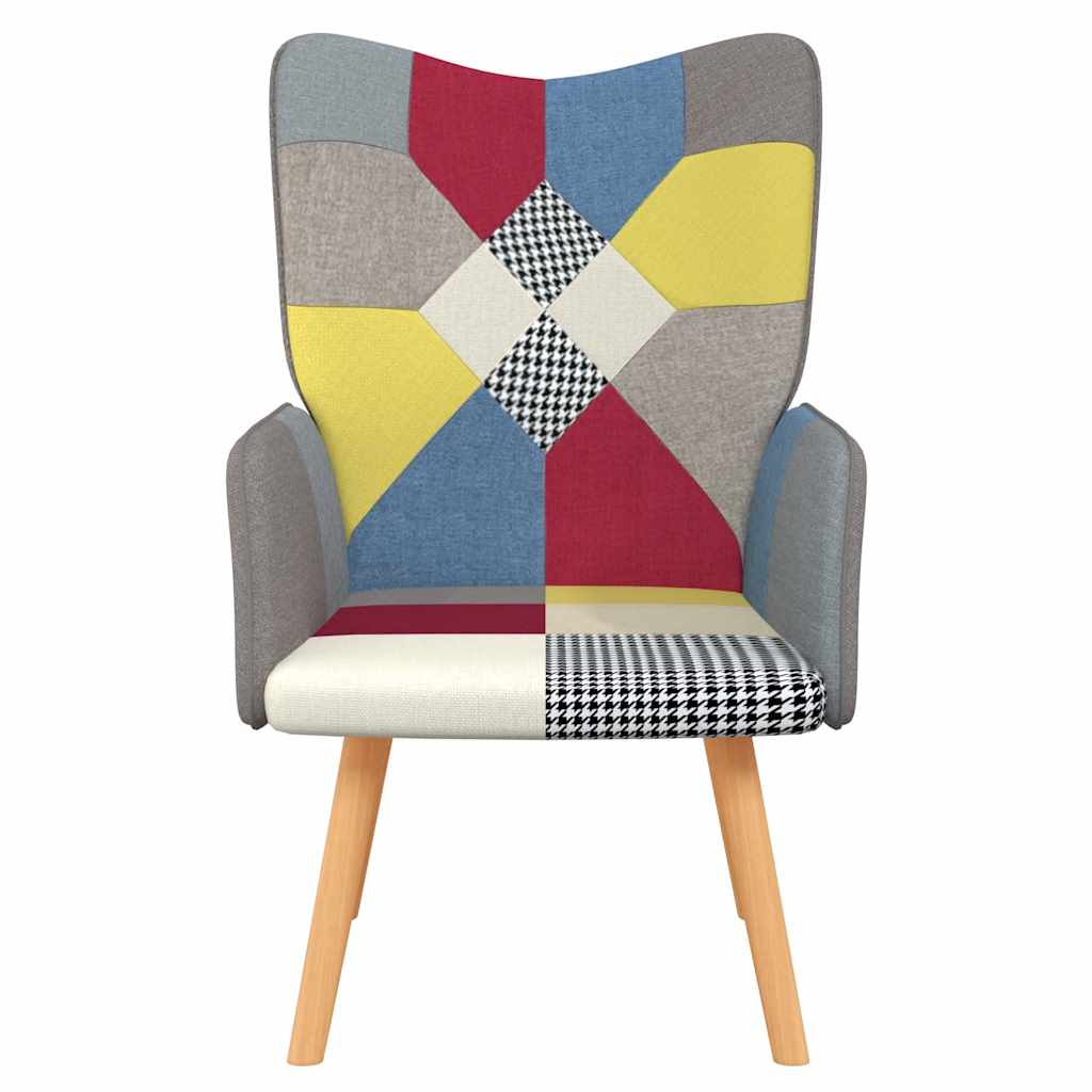Relaxstoel patchwork stof is nu te koop bij PeponiXL, paradijselijk wonen!