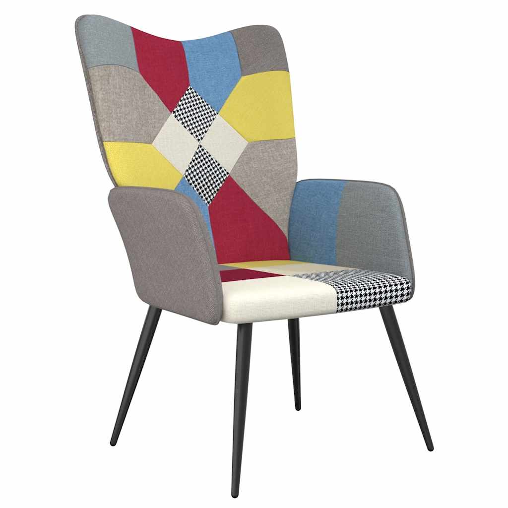 Relaxstoel patchwork stof is nu te koop bij PeponiXL, paradijselijk wonen!