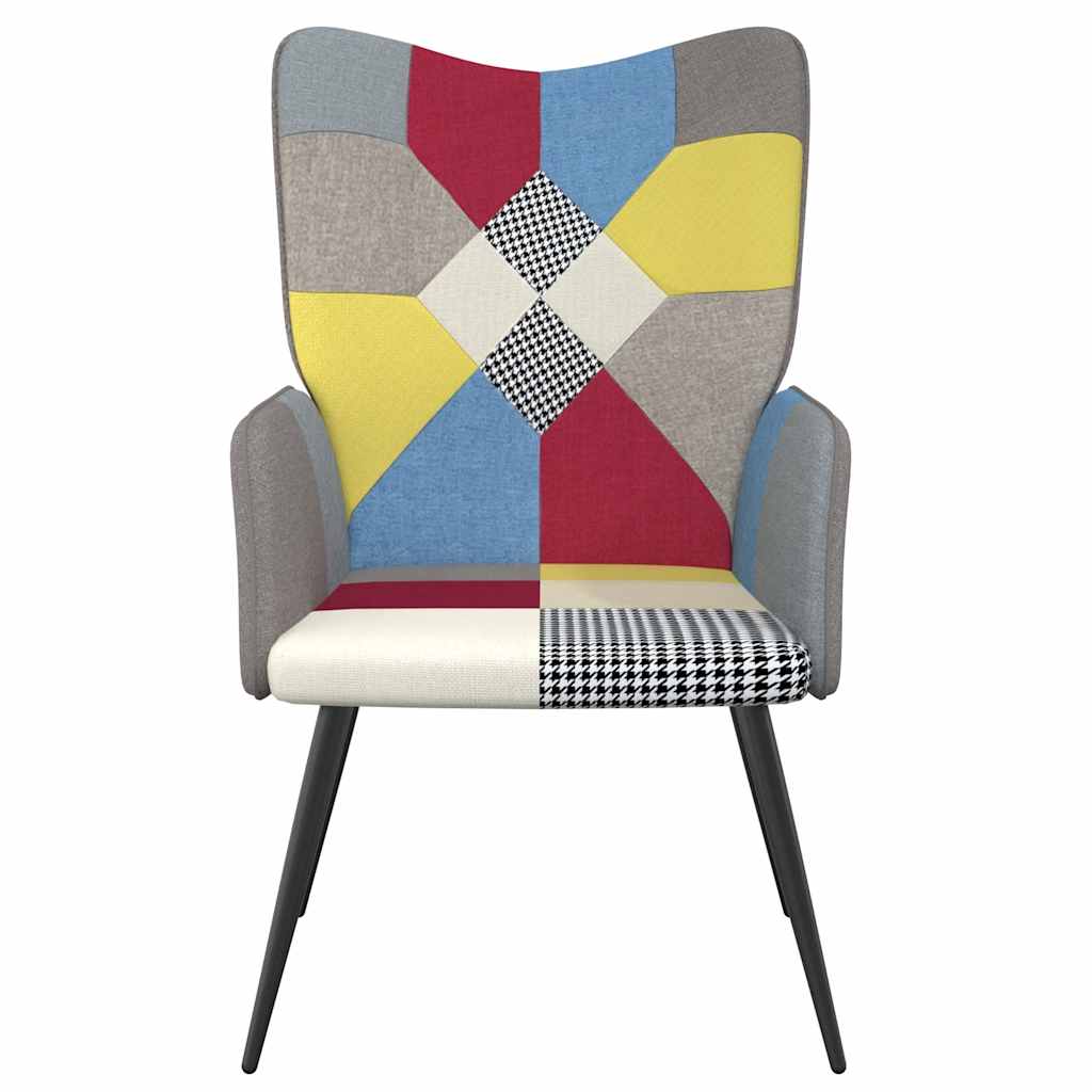 Relaxstoel patchwork stof is nu te koop bij PeponiXL, paradijselijk wonen!