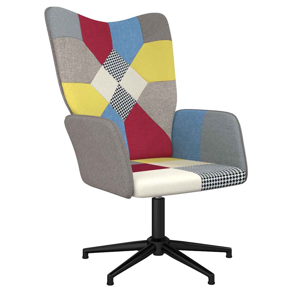Relaxstoel patchwork stof is nu te koop bij PeponiXL, paradijselijk wonen!