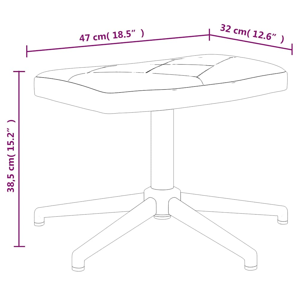 Relaxstoel met voetenbank patchwork stof is nu te koop bij PeponiXL, paradijselijk wonen!