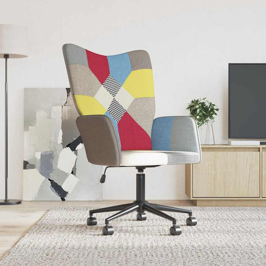 Relaxstoel patchwork stof is nu te koop bij PeponiXL, paradijselijk wonen!