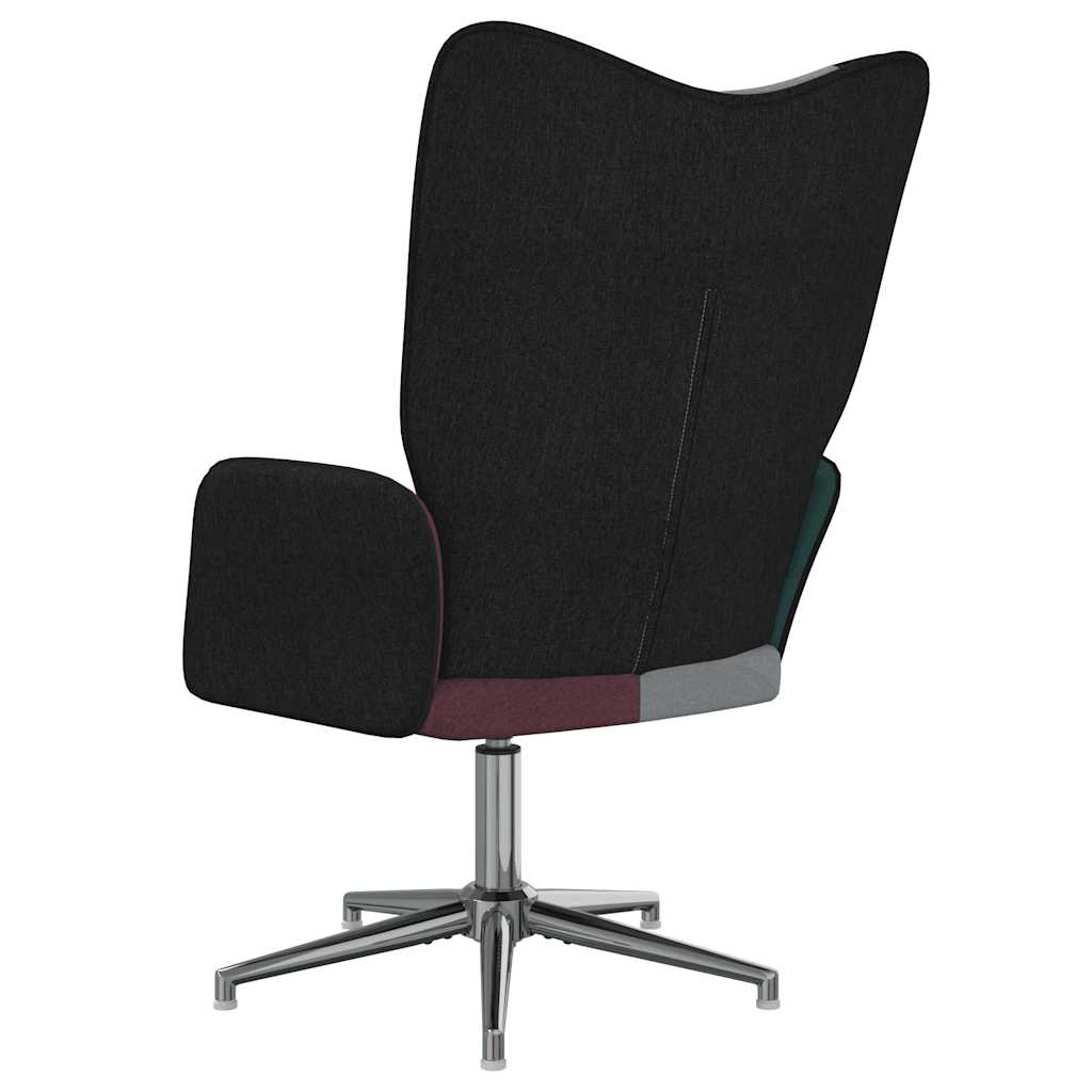 Relaxstoel patchwork stof is nu te koop bij PeponiXL, paradijselijk wonen!