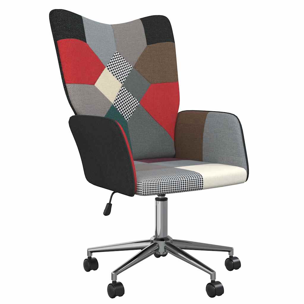 Relaxstoel patchwork stof is nu te koop bij PeponiXL, paradijselijk wonen!