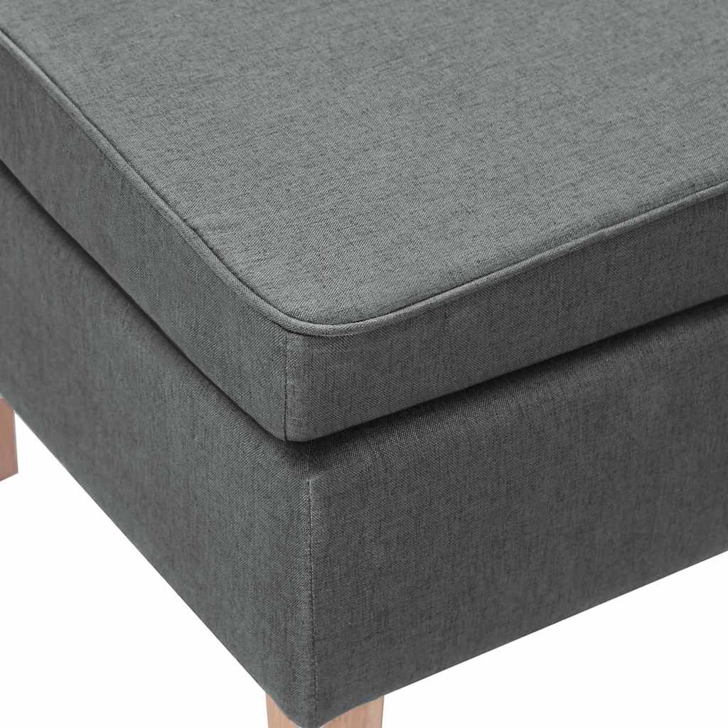 Kruk met houten poten stof donkergrijs is nu te koop bij PeponiXL, paradijselijk wonen!
