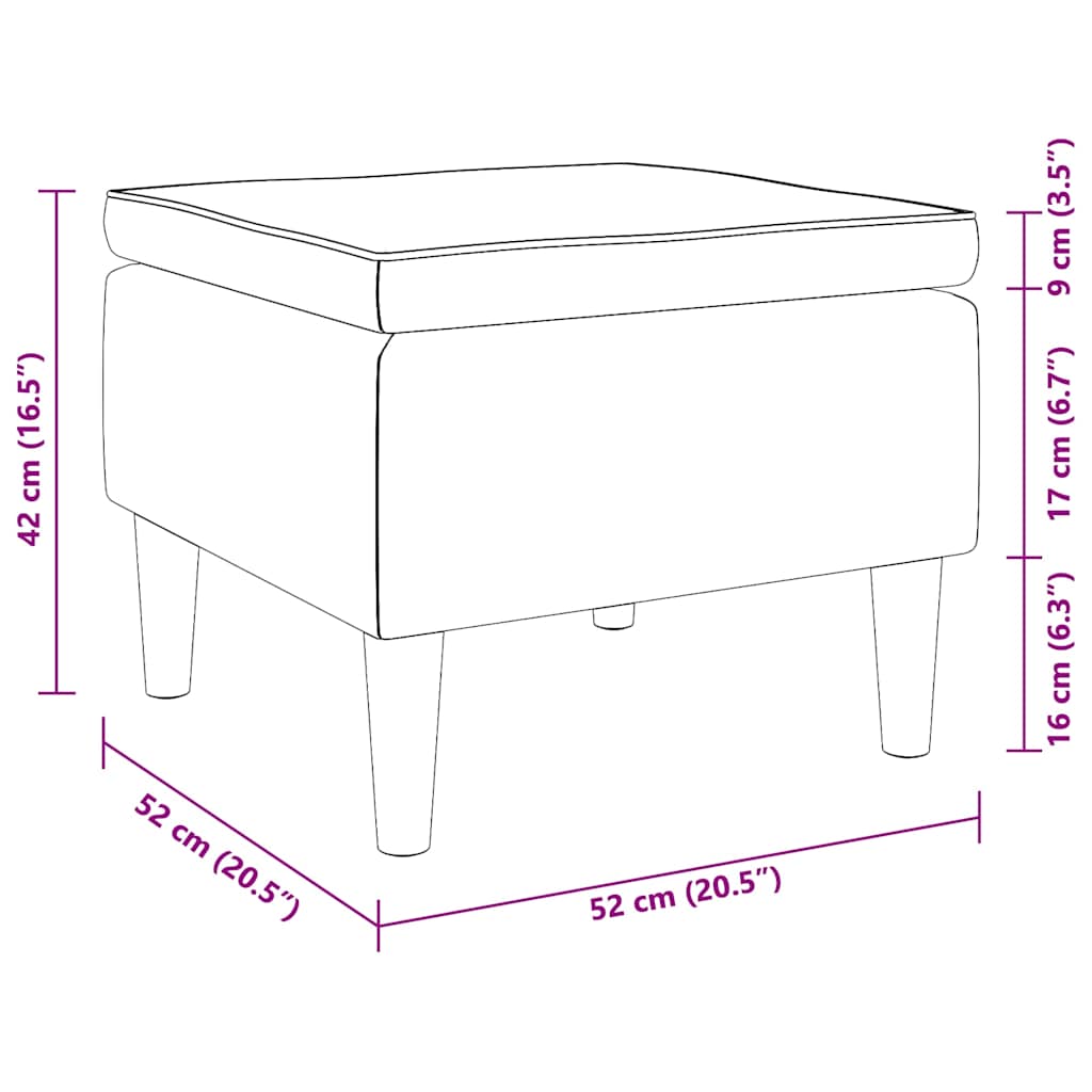 Kruk met houten poten fluweel zwart is nu te koop bij PeponiXL, paradijselijk wonen!