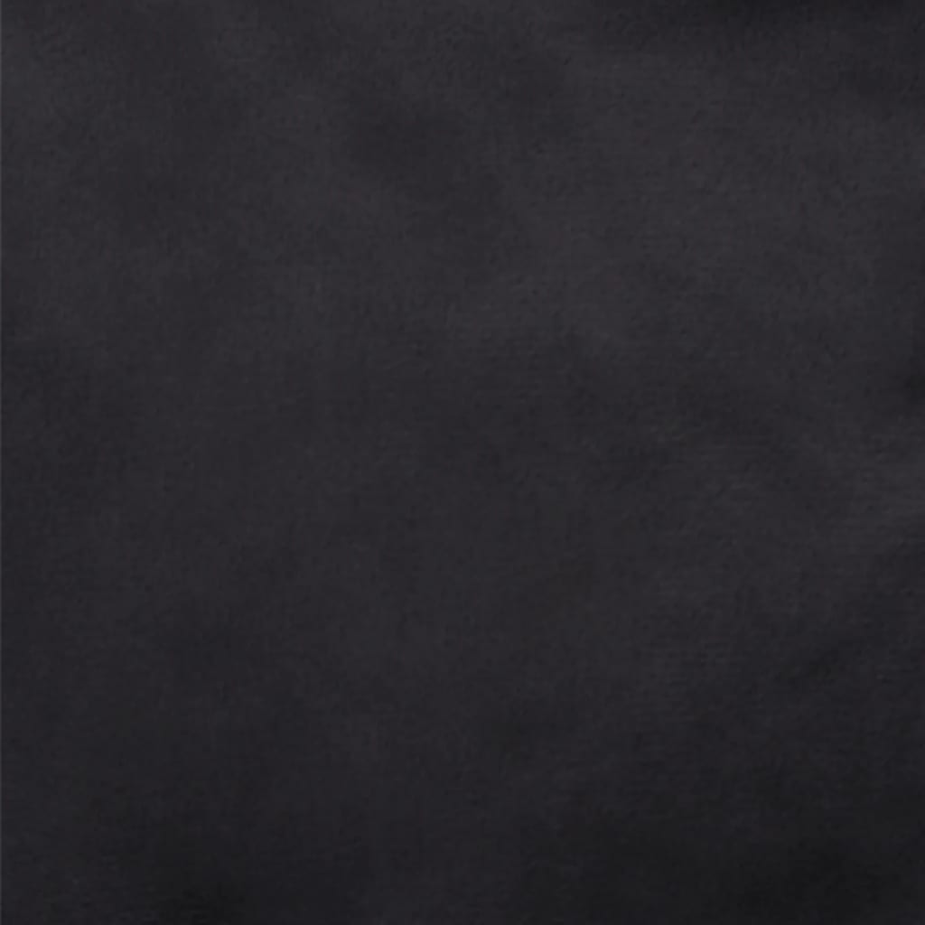 Hondenmand 79x70x19 cm pluche en kunstleer zwart is nu te koop bij PeponiXL, paradijselijk wonen!